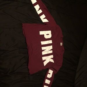 PINK by VS crop top